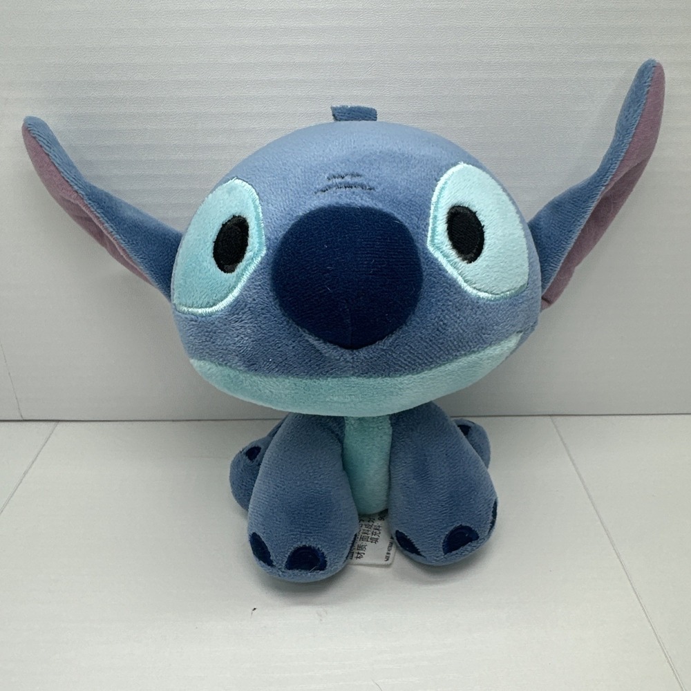 Disney Parks Lilo Stitch Plush Small Disneyland Big Head Stitch